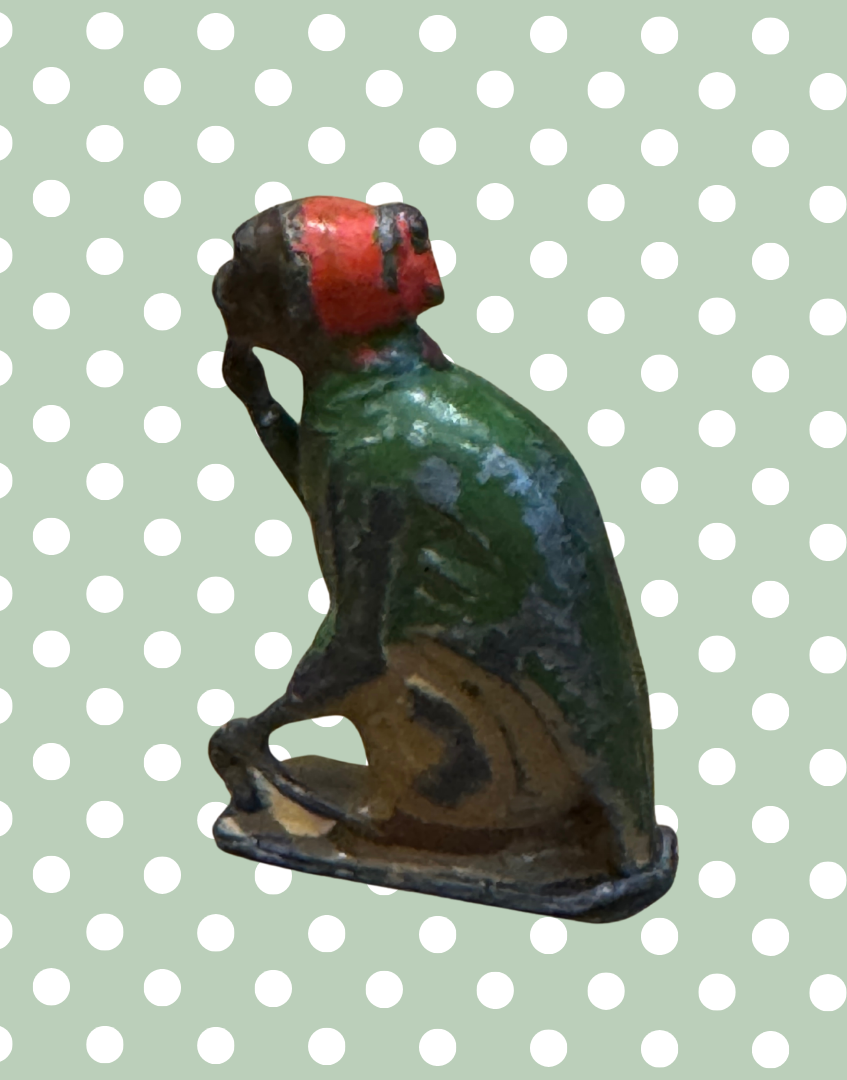 ‘Monty Monkey’ Vintage Cococub Figurine | Delightful Animal  Pre-War Toy Collectable