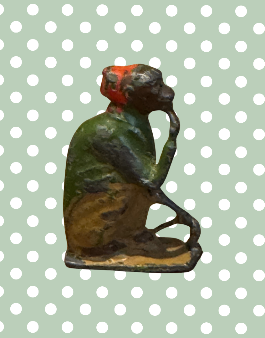 ‘Monty Monkey’ Vintage Cococub Figurine | Delightful Animal  Pre-War Toy Collectable