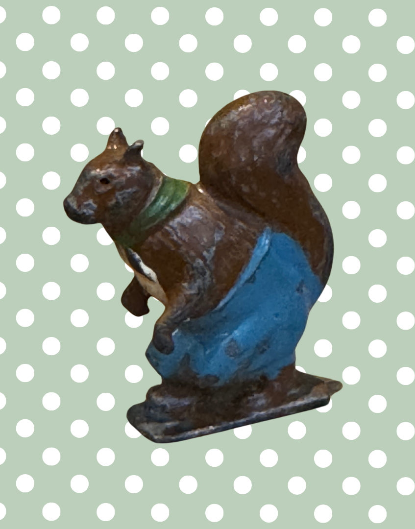 ‘Nutty Squirrel’ (Version 2) Britain’s Cococub Figurine |Nostalgic Vintage Pre-War Collectible