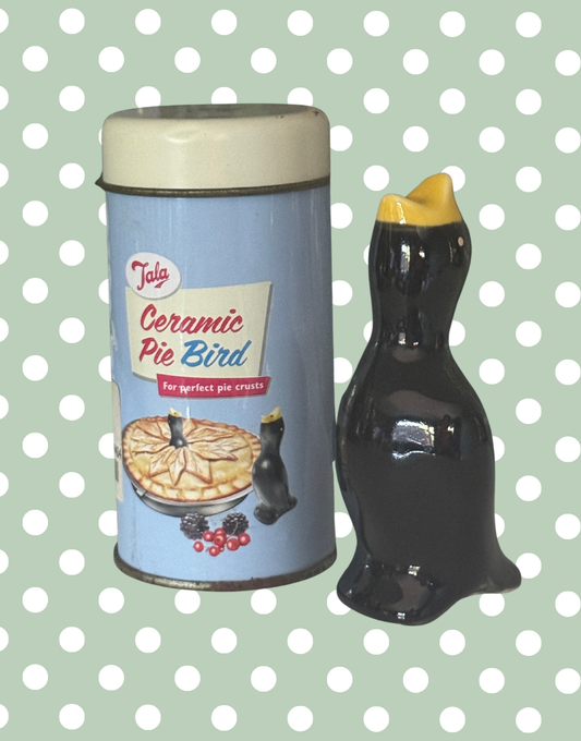 Tala Blackbird Pie Bird in Original Vintage Tin | Classic British Baking Charm with Kitsch Appeal