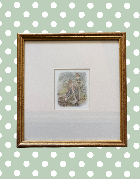Pickwick Gallery Classic Antique Beatrix Potter Framed Print – The Tale of Peter Rabbit, 1912