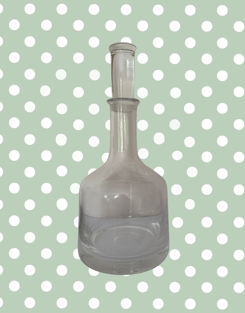 Vintage Dartington Crystal Classic Decanter Frank Thrower 1968–1980 WithOriginal Stopper