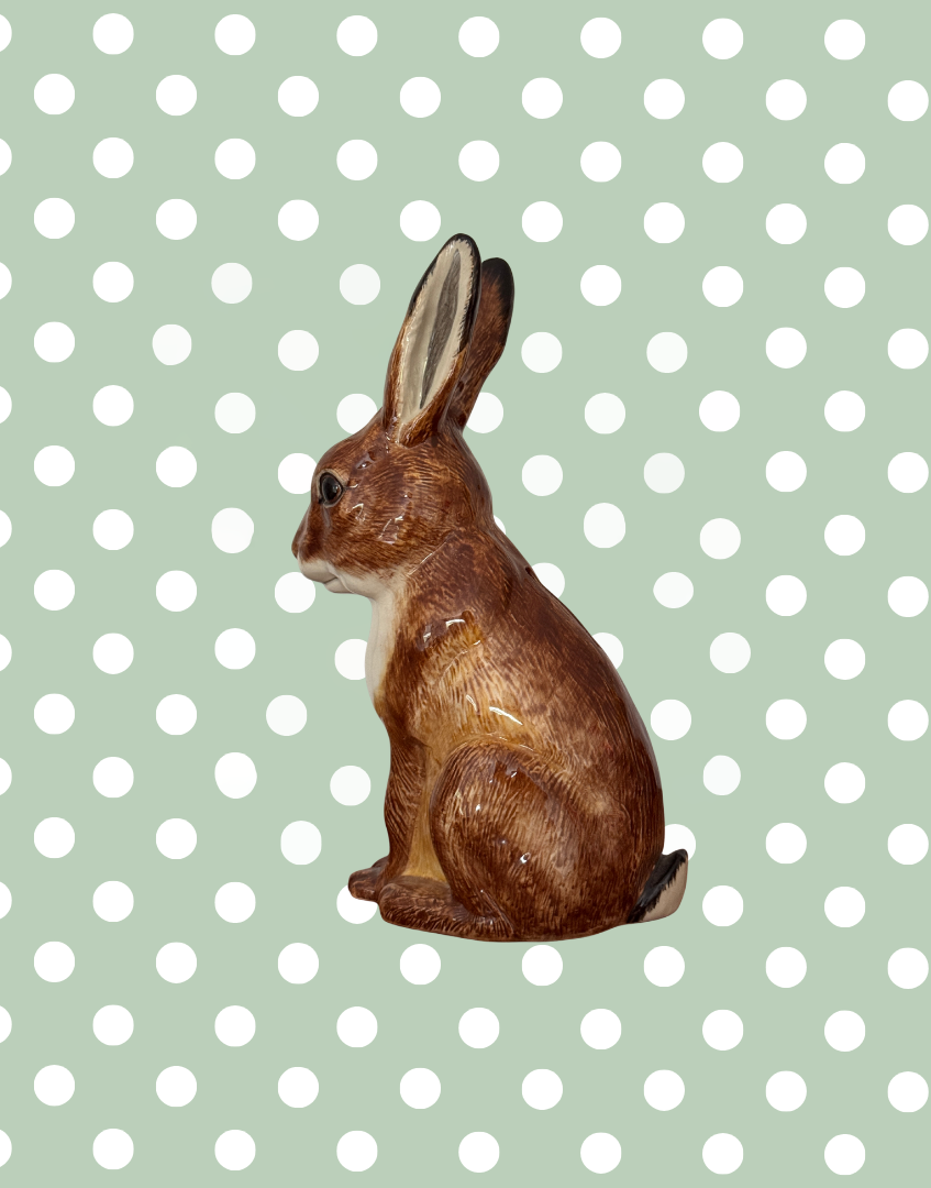 Detailed Rear View of the Hare Moneybox