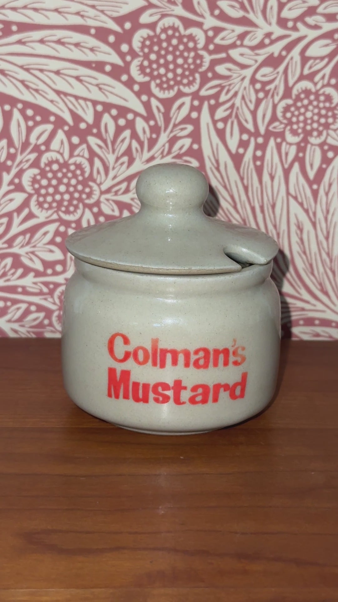 English Kitchenalia Coleman's Mustard Collectable Pot