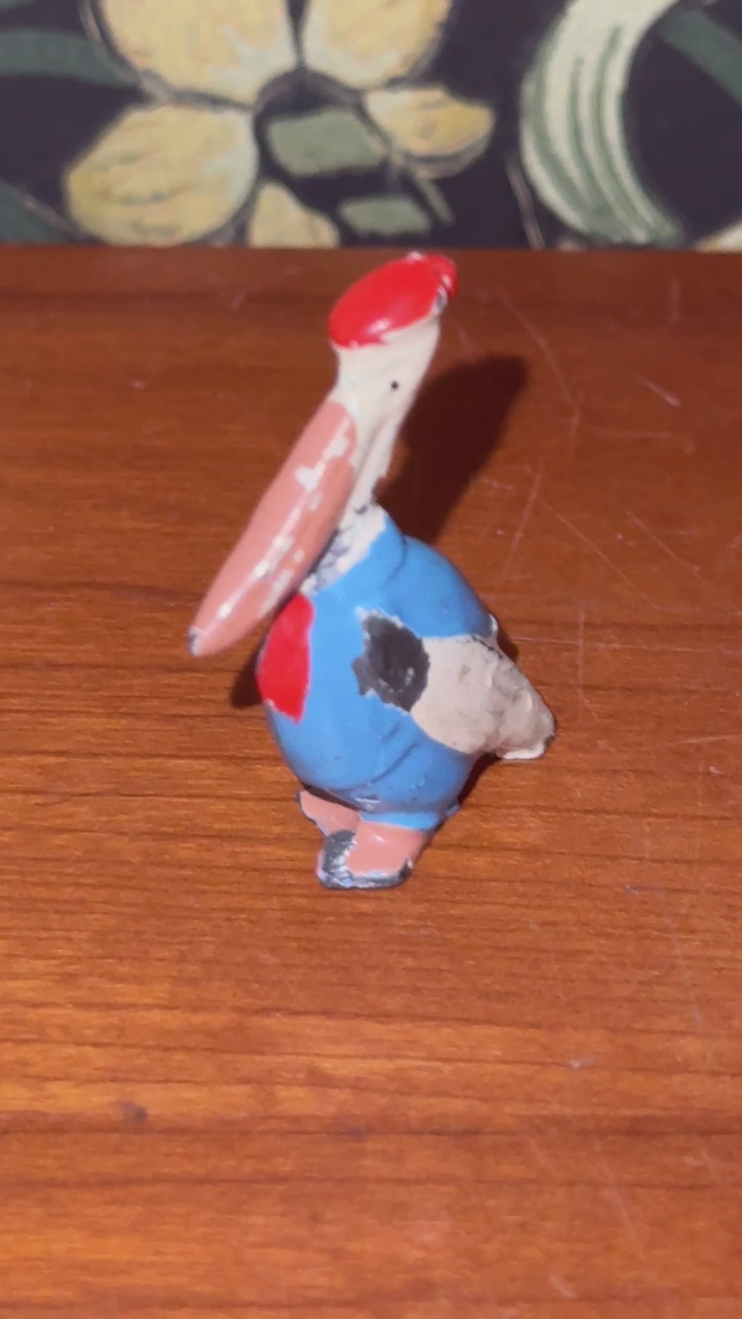 'Pat Pelican' Sunny Britains Ltd Collectable | 1930s Cadbury Cococubs Vintage Lead Toy
