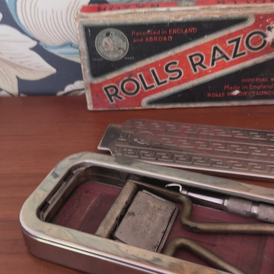 Rare Collectable Rolls Razor Imperial No. 2 | Vintage Self-Sharpening Travel Shaving Kit
