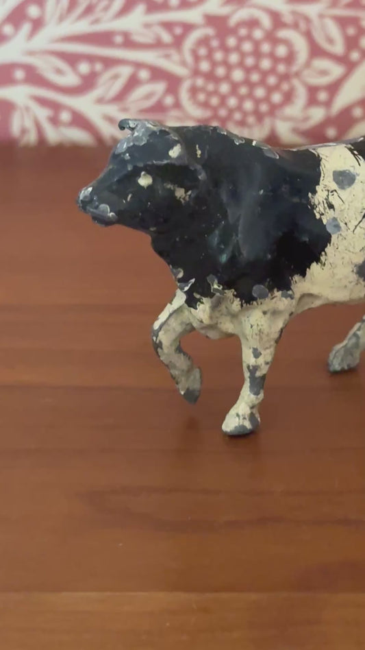 1920s John Hill & Co Lead Bull Farm Animal Collectible