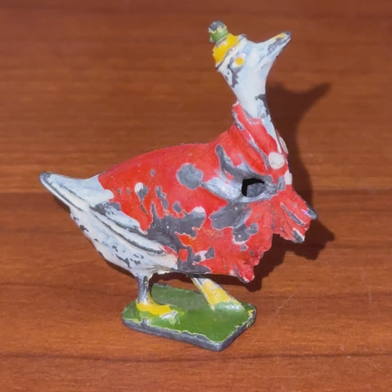 'Mrs Cacklegoose' Britains Ltd Hand Painted Collectable | 1930s Cadbury Cococubs Vintage Lead Toy