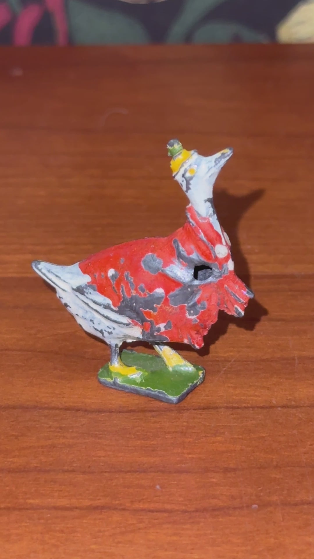 'Mrs Cacklegoose' Britains Ltd Hand Painted Collectable | 1930s Cadbury Cococubs Vintage Lead Toy