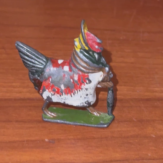 Henrietta ‘Fussy Feathers’ Britains Ltd Collectable | 1930s Cadbury Coco Cubs Lead Bird Toy