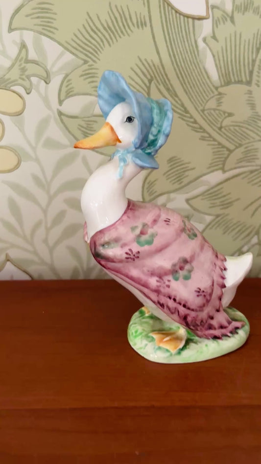 Vintage Beswick Jemima Puddle-Duck Figurine, Beatrix Potter