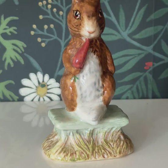 Adorable Vintage Beswick Beatrix Potter Figurine – ‘Fierce Bad Rabbit’ | Collectable British Childhood Nursery Decor Classic