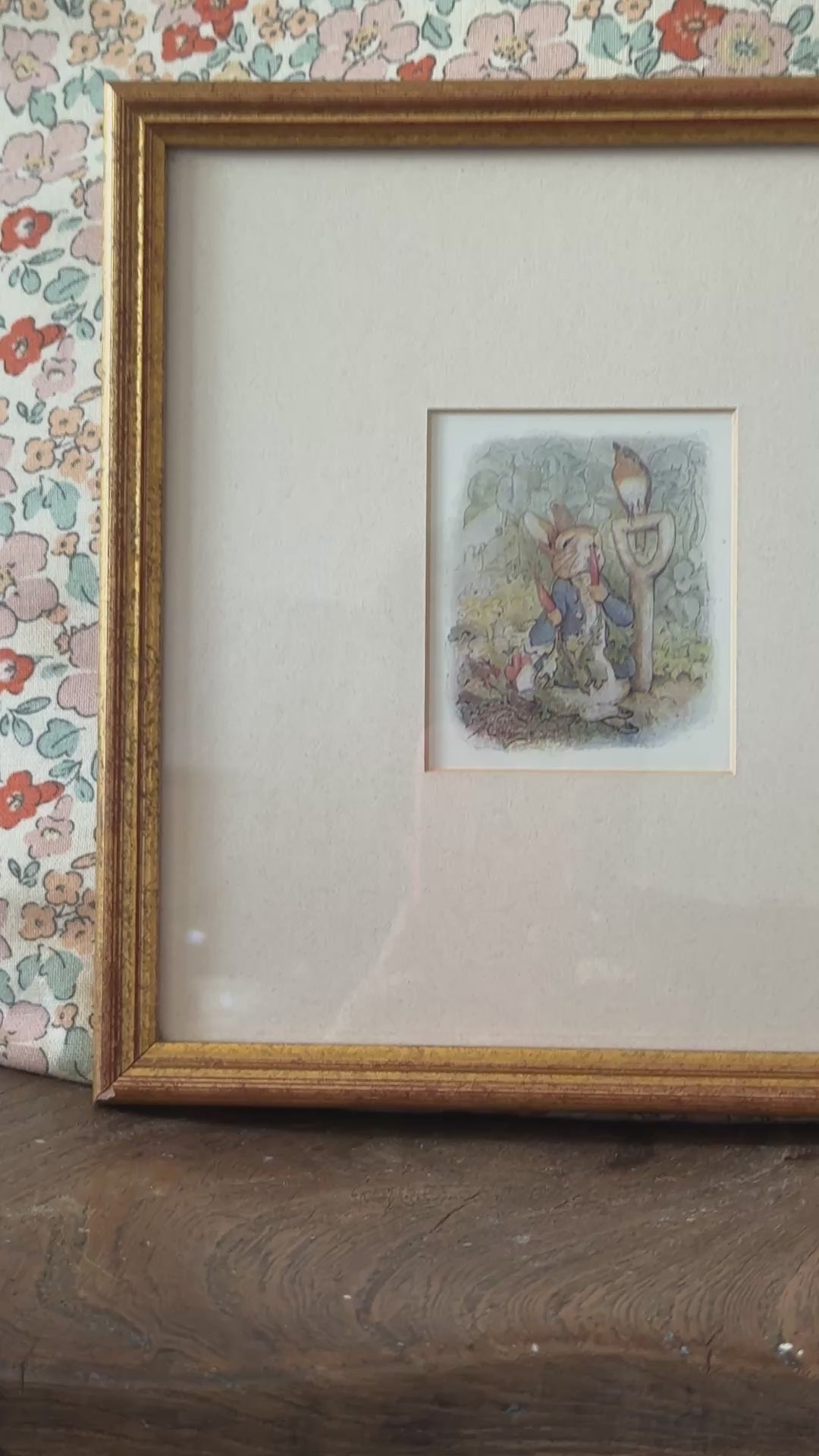 Pickwick Gallery Classic Antique Beatrix Potter Framed Print – The Tale of Peter Rabbit, 1912