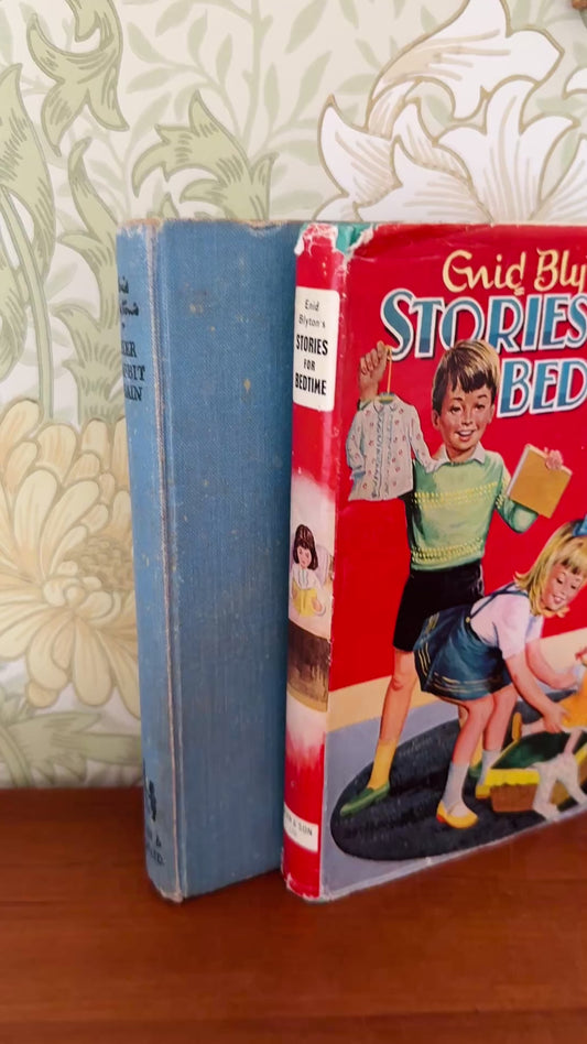 Vintage Enid Blyton Books Pair, Stories for Bedtime & Brer Rabbit Again, 1960s
