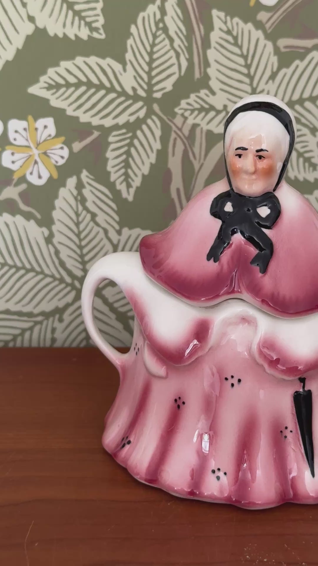 Vintage character ware sugar bowl for display or use