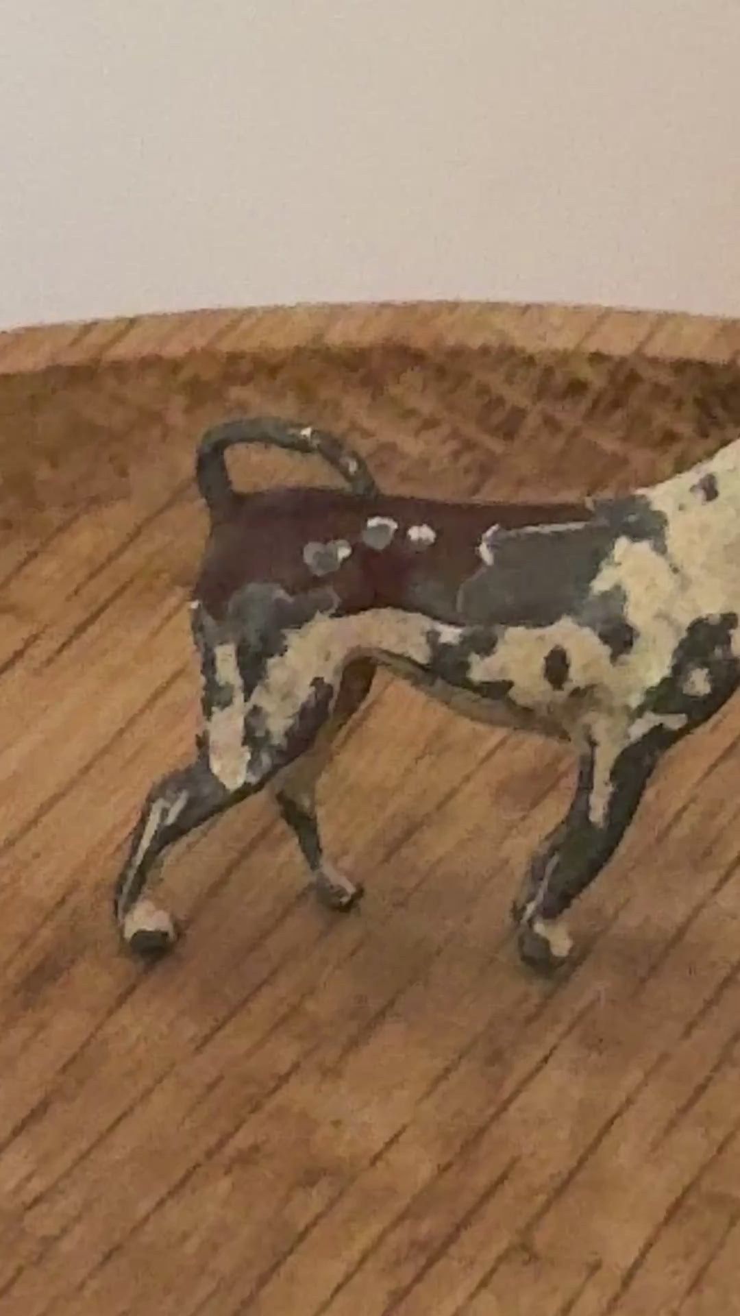 Britains Ltd Cast Lead Dog | Vintage 1920s Painted Farm Animal Toy Collectable