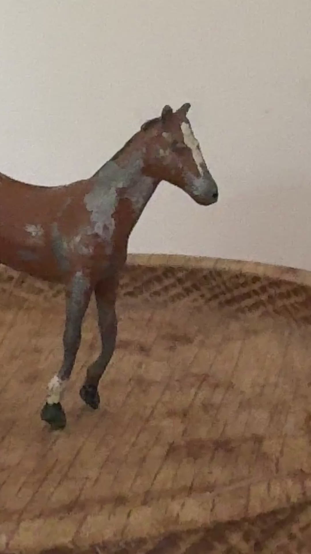 Small Collectable Brown Horse | Britains Ltd Vintage Lead Figurine (1920s)
