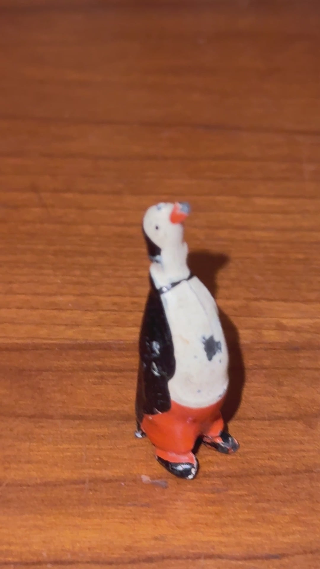 'Peter Penguin' 1930s Cadbury Cococub Figurine | Rare Hand Painted Lead Toy Collectable