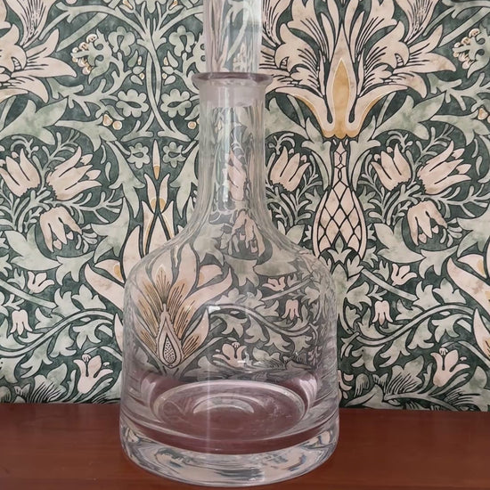 Frank Thrower 1968–1980 Glass Decanter With Original Stopper