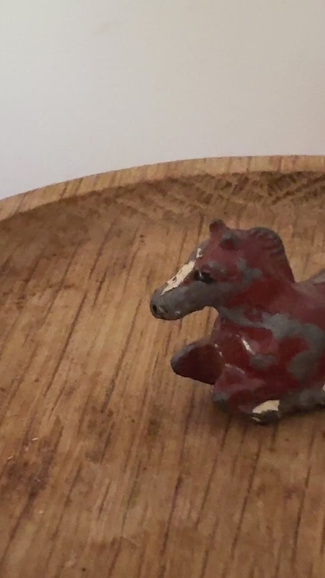 Small Collectable Brown Horse | Britains Ltd Vintage Lead Figurine (1920s)